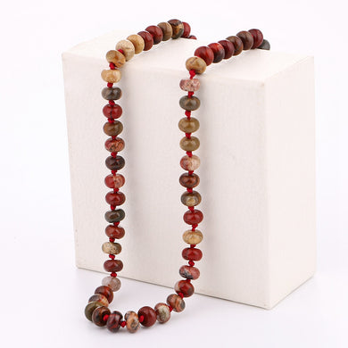 Natural Stones Pearl Pendant Necklace Pearls Knotted Women New Nepal Buddhist pearl necklaces pendant necklace For women Men's