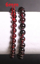 Load image into Gallery viewer, Natural Stones Red Garnet Bracelet Crystal Quartz Round Bead Men Women Bracelet Healing Energy Gift Lucky Jewelry