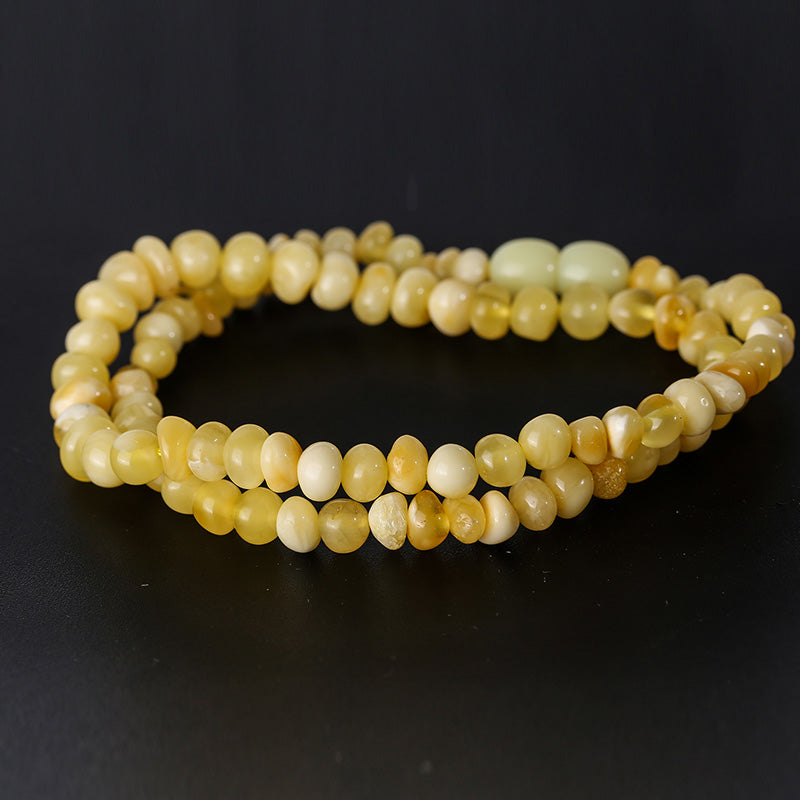 Natural fashion Womens Necklace Jewelry Prom engagement accessories, Baltic Sea Mine amber wax