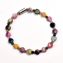 Carica l'immagine nel visualizzatore di Gallery, Natural tourmaline Round beads Bracelet jewelry Fine Beaded Bracelets Jewelry For women Gift with certificate Drop Shipping