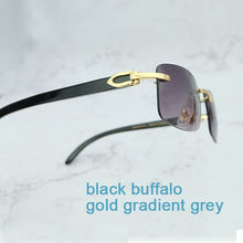 Load image into Gallery viewer, Nature Buffs Horn Sunglasses Men  Trend  Rectangle Women Sun Glasses Beach Driving Shade Luxury Carter Sunglass