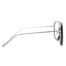 Carica l&#39;immagine nel visualizzatore di Gallery, Natuwe&amp;Co Large Big Oversize Square Plastic Metal Glasses Frame Retro Full-rim Men Women Eyeglasses