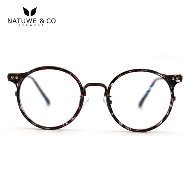 Natuwe&Co Vintage Round Retro TR Clear Lens Glasses 2022   Optical Frames