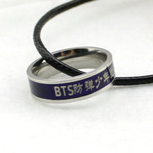 Carica l&#39;immagine nel visualizzatore di Gallery, Collana BTS Bangtan Meninos Fans New Fashion Lega Collane Gioielli per uomini e donne YP2735 