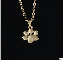 Load image into Gallery viewer, Necklaces &amp; Pendants Jewelry for Women Sweater necklace Cute Pets Dogs Footprints Paw Chain Pendant Necklace