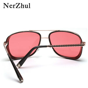 NerZhu Iron Man 3 Matsuda TONY stark Sunglasses Men Rossi Coating retro Vintage Designer Sun glasses Oculos Masculino Gafas de