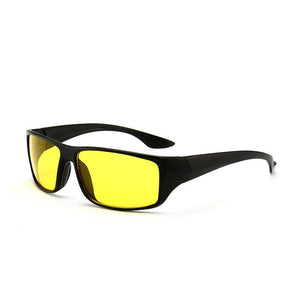 NerZhul Sports Man Sunglasses Classic Grind Yellow Night Driving Sun Glasses Male Oval OutDoor Goggle Shades Glasses