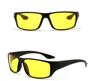 NerZhul Sports Man Sunglasses Classic Grind Yellow Night Driving Sun Glasses Male Oval OutDoor Goggle Shades Glasses