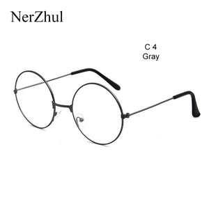 NerZhul eyeglasses Frame clear lens glasses round fake glasses spectacles optical glasses frame transparent