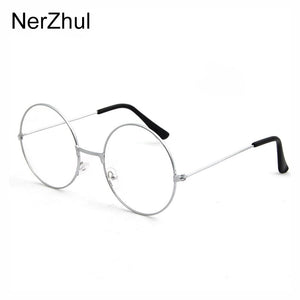 NerZhul eyeglasses Frame clear lens glasses round fake glasses spectacles optical glasses frame transparent