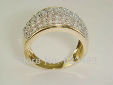 New 14k Yellow Gold Diamond 1.00ct Ring