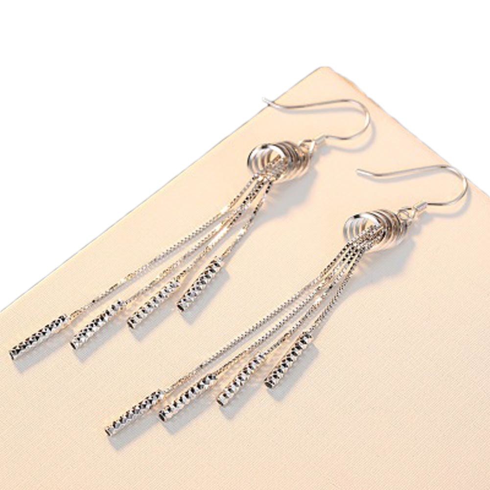 New 2018 Long Tassel Earrings Women's clothes Accessories Hippop Fashion Drop Earrings punk style gift