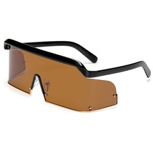 Load image into Gallery viewer, 2023 2023 Trend ladies outdoor personality Sunglasses women Oversized onepiece  brand Lentes de sol mujer