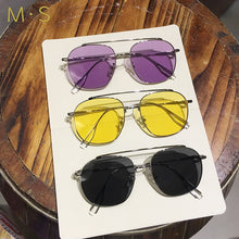 Load image into Gallery viewer, 2023  Women Sunglasses Cute Transparent Light Sunglasses Female Ins Personality Decorative Gradient Glasses UV400
