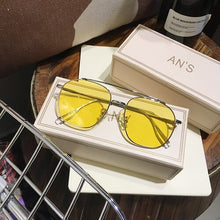 Load image into Gallery viewer, 2023  Women Sunglasses Cute Transparent Light Sunglasses Female Ins Personality Decorative Gradient Glasses UV400