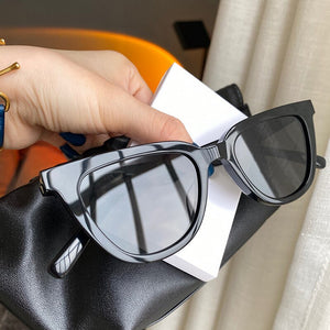 2023 GM Cat Eye Sunglasses Female  Brand Designer GENTLE TETE Acetate Polarized anti-uv400 Male Mirror Sunglasses