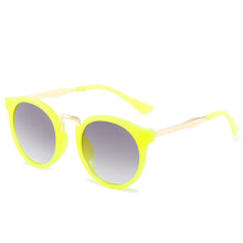Load image into Gallery viewer, 2023 Kid Sunglasses Girls Boys Oversized Round Sunglass Children Jelly Color Gradient Glasses UV400 Fluorescent