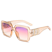 Load image into Gallery viewer, 2023 Square Brand Designer Sunglasses Women Oversized Black Oculos De Sol Feminino