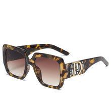 Load image into Gallery viewer, 2023 Square Brand Designer Sunglasses Women Oversized Black Oculos De Sol Feminino