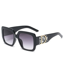 Load image into Gallery viewer, 2023 Square Brand Designer Sunglasses Women Oversized Black Oculos De Sol Feminino