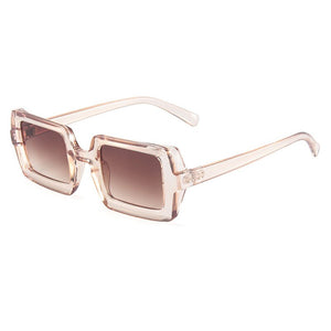 7 Colors Square Men Sunglasses Women 2023 Personality Eyeglasses Female Trendy Sun Glasses