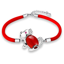 Load image into Gallery viewer, New 925 sterling silver puppy bracelets vivid fashion design wild bracelets for women 2018 puppy years holid gift jewelry