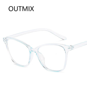 Occhiali Cat Eye anti luce blu Donna Uomo Occhiali trasparenti per computer Occhiali con blocco della montatura Occhiali con specchio ottico Unisex