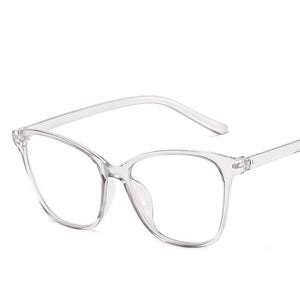 Occhiali Cat Eye anti luce blu Donna Uomo Occhiali trasparenti per computer Occhiali con blocco della montatura Occhiali con specchio ottico Unisex