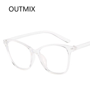 Occhiali Cat Eye anti luce blu Donna Uomo Occhiali trasparenti per computer Occhiali con blocco della montatura Occhiali con specchio ottico Unisex