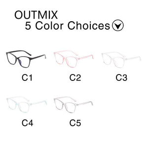 Occhiali Cat Eye anti luce blu Donna Uomo Occhiali trasparenti per computer Occhiali con blocco della montatura Occhiali con specchio ottico Unisex