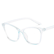 Load image into Gallery viewer, Anti Blue Light Cat Eye glasses Women Men Transparent Computer Glasses Frame Blocking Eyewear Optical Mirror Eyeglass Unisex