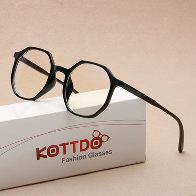 Anti-Blue Light Women Eyeglasses Frame Optical Spectacle Transparent Glasses Classic Men Computer Square Plastic Eyewear