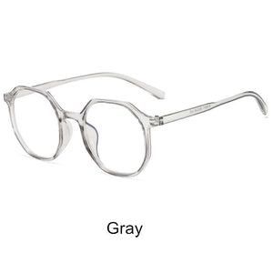 Anti-Blue Light Women Eyeglasses Frame Optical Spectacle Transparent Glasses Classic Men Computer Square Plastic Eyewear
