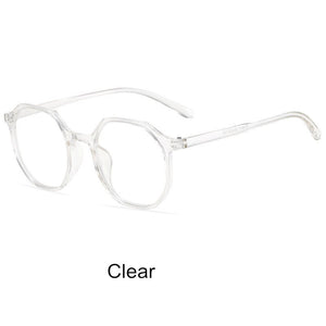 Anti-Blue Light Women Eyeglasses Frame Optical Spectacle Transparent Glasses Classic Men Computer Square Plastic Eyewear