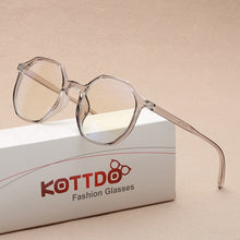 Carica l&#39;immagine nel visualizzatore di Gallery, Anti-Blue Light Women Eyeglasses Frame Optical Spectacle Transparent Glasses Classic Men Computer Square Plastic Eyewear