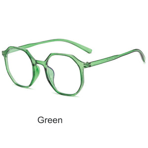 Anti-Blue Light Women Eyeglasses Frame Optical Spectacle Transparent Glasses Classic Men Computer Square Plastic Eyewear