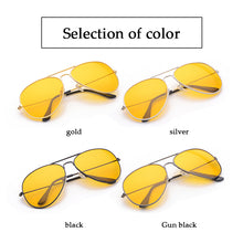 Load image into Gallery viewer, Anti-glare Polarizer Sunglasses Copper Alloy Night Vision Goggles Polarized Driving Glasses Auto Accessories
