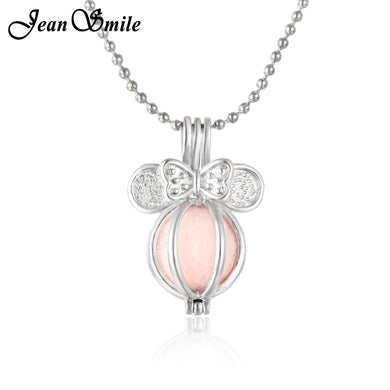 New Aromather Diffuser Mini Necklace Fashion Lockets Pendant Perfume Essential Oil Aromather Necklace with Pads