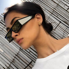 Load image into Gallery viewer, 2023 Gothic Steampunk Sunglasses Men Women Hip Hop Pop  Platics Mirror Gafas De Sol
