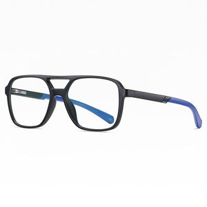 Anti-Blue Ray  Eyewear Plastic Glasses Frame Full Rim Optical Spectacles with Spring Hinges Unisex