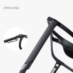 Anti-Blue Ray  Eyewear Plastic Glasses Frame Full Rim Optical Spectacles with Spring Hinges Unisex