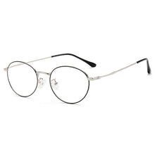 Load image into Gallery viewer, Anti-blue Light Goggles Metal Frame Glasses Myopia Eyewear Oval Optical Eyeglasses with Spring Hinges Unisex