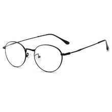 Load image into Gallery viewer, Anti-blue Light Goggles Metal Frame Glasses Myopia Eyewear Oval Optical Eyeglasses with Spring Hinges Unisex