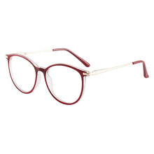 Load image into Gallery viewer, Cat Eye Plastic Frame Glasses For Women with Spring Hinges Full Rim Anti Blue Ray Optical Spectacles Selling