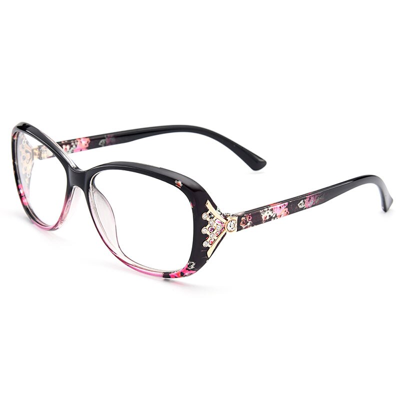 Gmei Optical Colorful Women Full Rim Optical Eyeglasses Frames Urltra-Light TR90 Plastic Female Myopia Eyewear M1496
