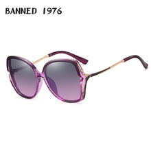 Carica l'immagine nel visualizzatore di Gallery, Women Polarized Sunglasses  Lady's UV400 Diamond Pochromic Feminin Cool Sun Glasses Vintage Oculos