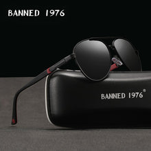 Load image into Gallery viewer, Men HD Polarized Metal Sunglasses Male Driving Cool Aviation Sun Glasses Man Eyewear UV400  shades