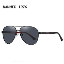 Load image into Gallery viewer, Men HD Polarized Metal Sunglasses Male Driving Cool Aviation Sun Glasses Man Eyewear UV400  shades