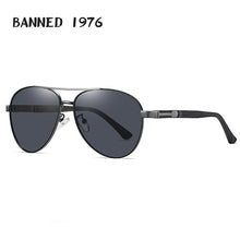 Load image into Gallery viewer, Men HD Polarized Metal Sunglasses Male Driving Cool Aviation Sun Glasses Man Eyewear UV400  shades