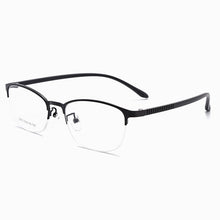 Load image into Gallery viewer, Metal Glasses Frame Half  Rim Full Rim Nearsighted Spectacles with Spring Hinges Selling Women Style